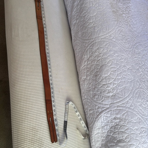 Leather Double buckle belt - Picture 9 of 12